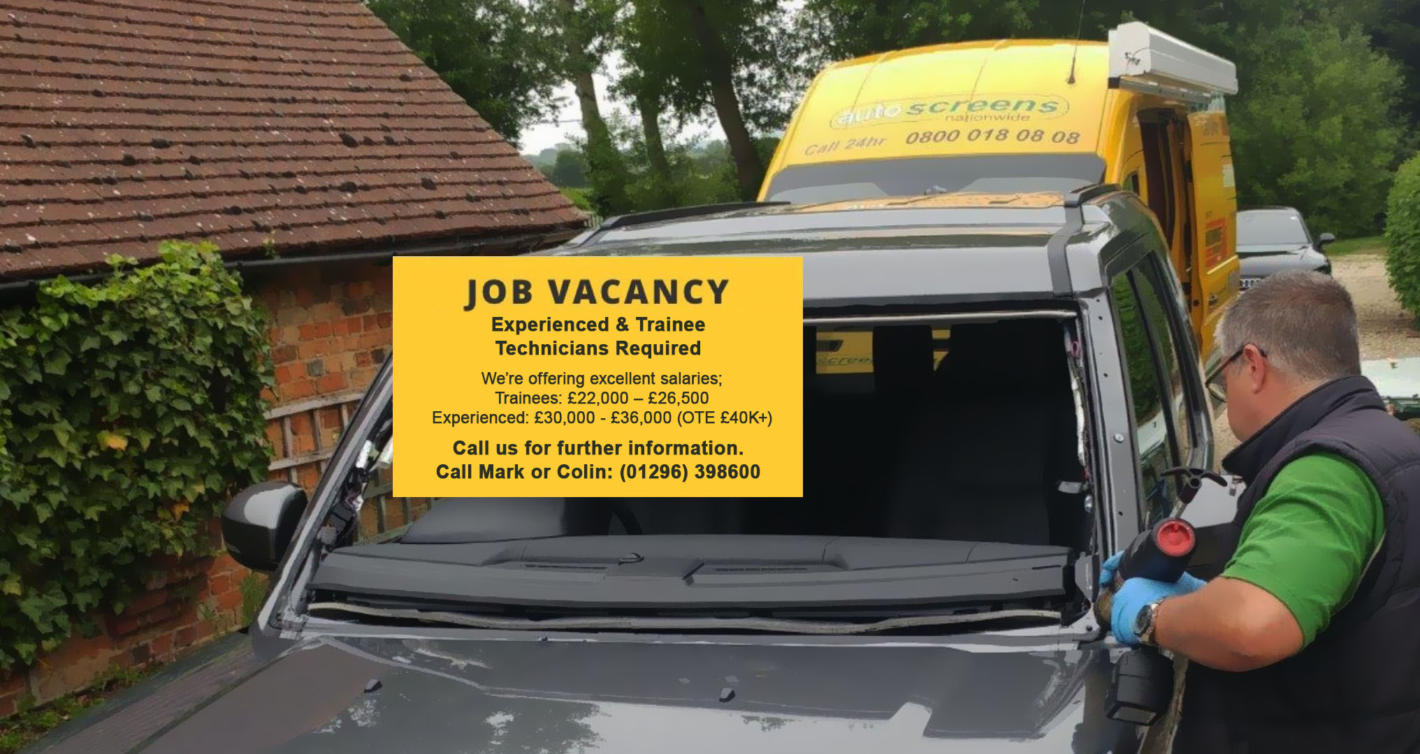 Windscreen Replacement & Vehicle Glass Repair Autoscreens UK